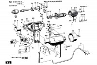 Bosch 0 601 115 903  Drill 220 V / Eu Spare Parts